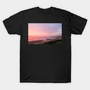 Dawn On Tynemouth Beach T-Shirt